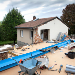 Extension de maison avec véranda-salle à manger Pornic